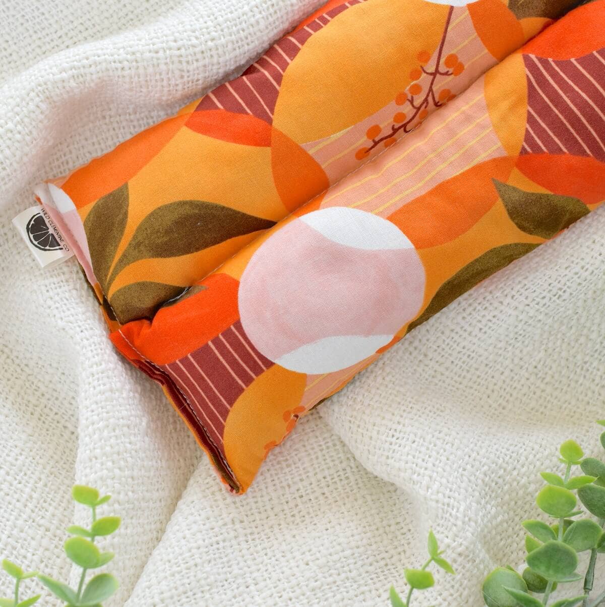 Heating Pad Neck Wrap, Hot + Cold Flaxseed - Tropical Sunset