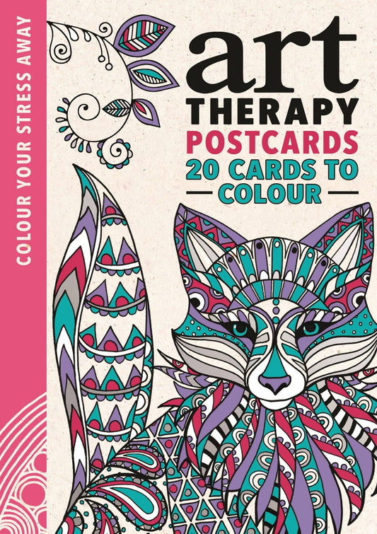 Art Therapy Postcards (Color Your Stress Away)
