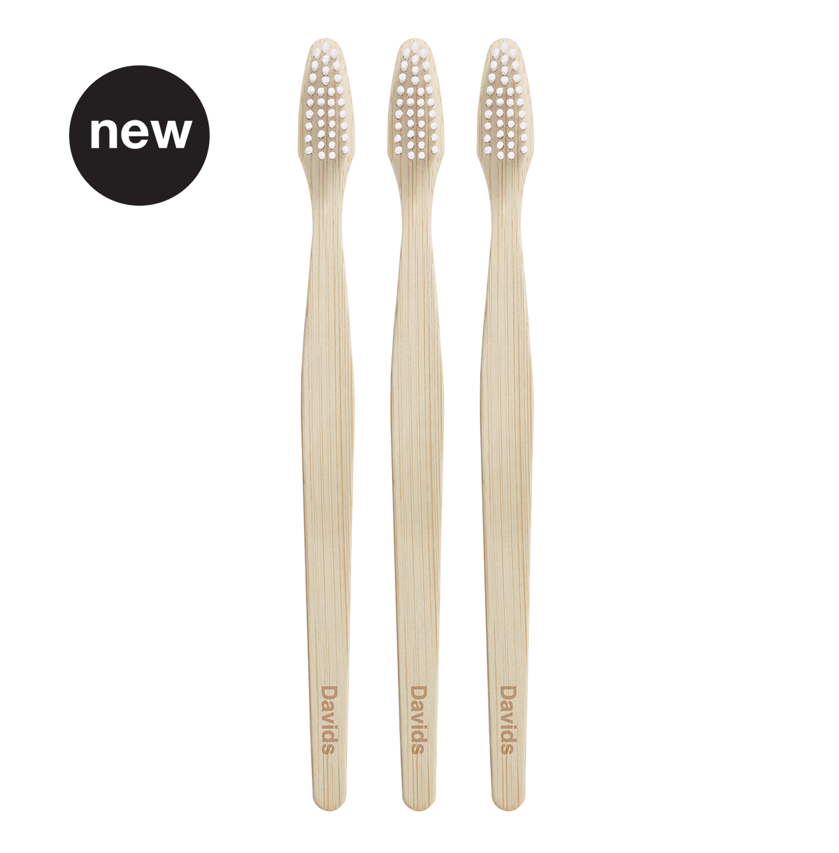Premium Bamboo Toothbrush | 3 pack