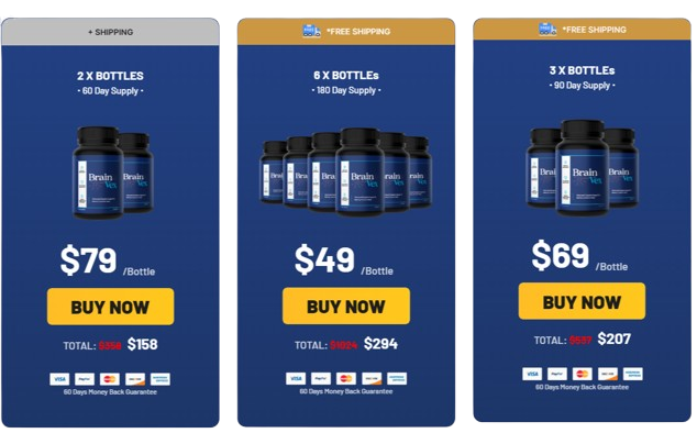 Brainvex price